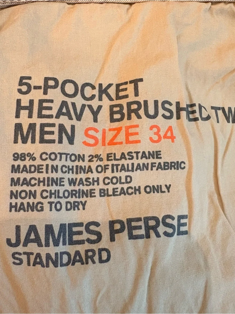 James Perse casual pocket